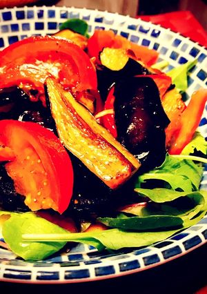揚げナスとトマトの夏野菜サラダ-レシピのメイン写真