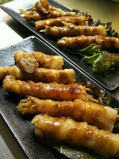 レンジで簡単!焼き肉タレ豚バラもやし巻✨-レシピのメイン写真