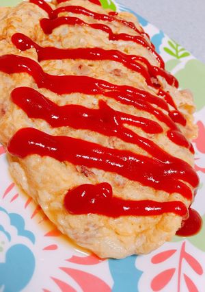 簡単！コンビーフハッシュとチーズの卵焼き-レシピのメイン写真