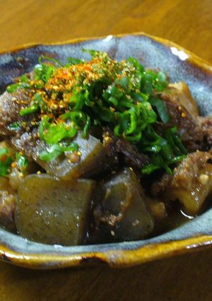 圧力鍋で簡単♪とろっとろ牛すじ煮込み♪-レシピのメイン写真