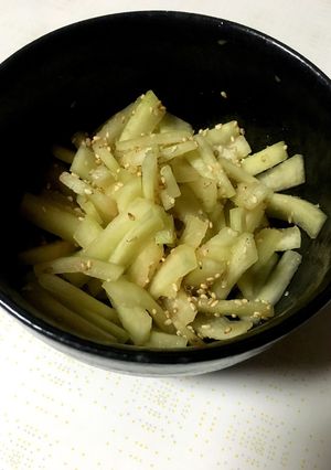 スイカの皮の生姜風味一夜漬け-レシピのメイン写真