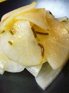 大根の梅にんにく和え-レシピのメイン写真
