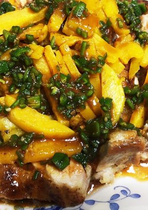 鶏肉ステーキピリ辛焼肉のたれ♪アレンジ１-レシピのメイン写真