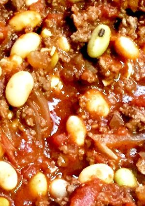 基本のミートソースから大豆のチリビーンズ-レシピのメイン写真