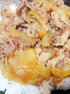 牛丼-レシピのメイン写真