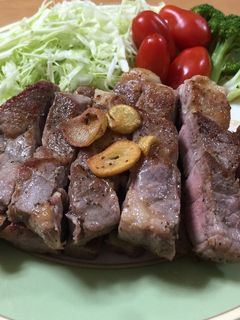 男飯 ガツンとトンテキ ポークソテー-レシピのメイン写真