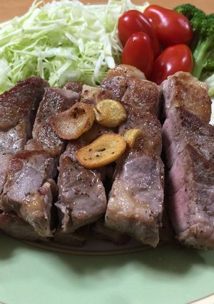 男飯 ガツンとトンテキ ポークソテー-レシピのメイン写真
