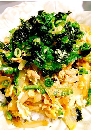 ツナdeゴーヤチャンプルー丼♡-レシピのメイン写真