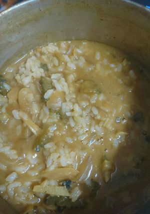 ゴーヤのカレー雑炊-レシピのメイン写真
