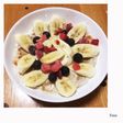 オートミールの朝食ボール