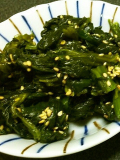 超かんたん♪冷凍ほうれん草のおひたし-レシピのメイン写真