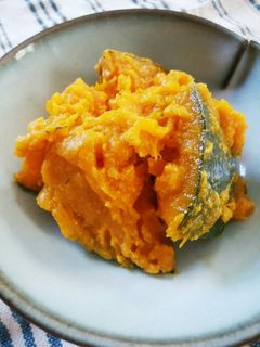 温でも冷でも。かぼちゃのカレー豆乳煮込み-レシピのメイン写真