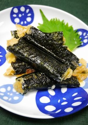 お弁当に！ハンバーグチーズ海苔巻-レシピのメイン写真
