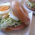 コブドレッシングでベーグルサンド★