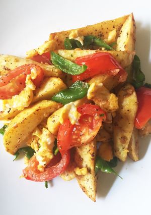夏野菜のみ ジーマンポテト チーズ味ー→-レシピのメイン写真
