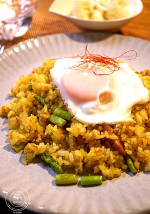 フライパンde簡単栄養満点カレーピラフ-レシピのメイン写真