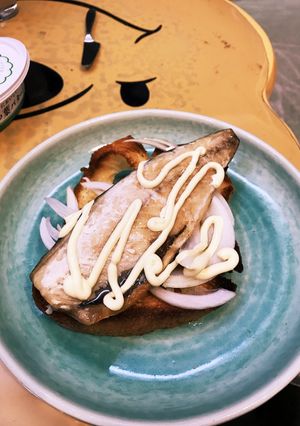 簡単！塩レモンサバサンド風トースト-レシピのメイン写真