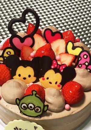 ツムツムのチョコプレート☆-レシピのメイン写真