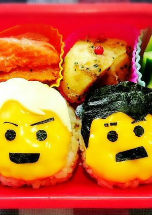 レゴ ニンジャゴーのキャラ弁♪-レシピのメイン写真