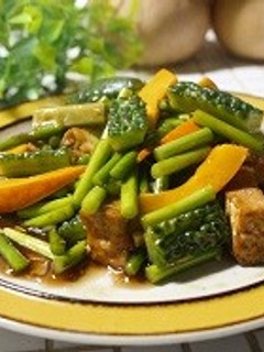 野菜と厚揚げ甘酢あん-レシピのメイン写真