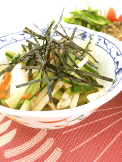 きゅうりと長芋のキムチ和え*うま塩-レシピのメイン写真