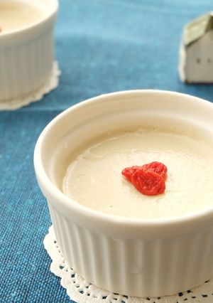 〈くらし薬膳〉ぷるぷる豆乳ごまプリン-レシピのメイン写真