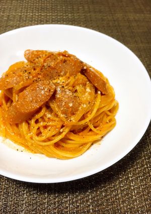 ケチャップと卵で✤簡単ナポリタン風パスタ-レシピのメイン写真
