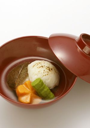 業務用介護食　やわらかお雑煮-レシピのメイン写真