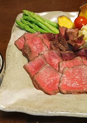 壱岐牛ローストビーフ・簡単ゆずソース-レシピのメイン写真