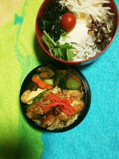 ある日の娘の弁当-レシピのメイン写真