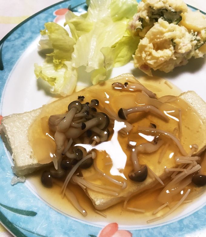 節約オカズ☆とうふステーキ・きのこソース-レシピのメイン写真