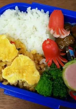 2017/8/18年少弁当-レシピのメイン写真