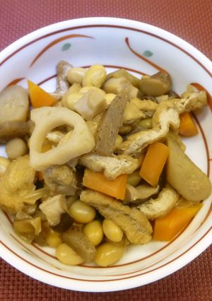 【高齢者】五目大豆-レシピのメイン写真