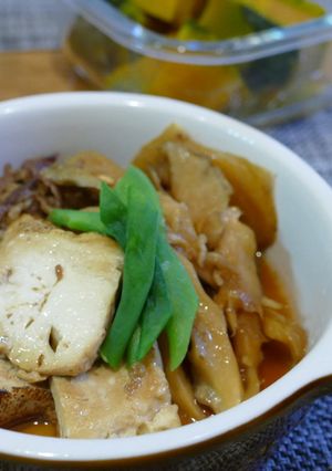 簡単・肉豆腐♪-レシピのメイン写真