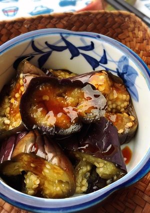 レンジ蒸しなすのオイスターソース和え☆-レシピのメイン写真
