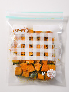 保存バッグ作り置き かぼちゃの煮物風-レシピのメイン写真