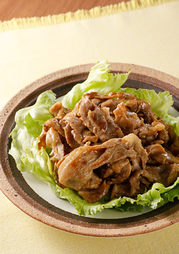 豚コマバターしょうゆ焼き-レシピのメイン写真