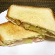 おひとりさまのココオイルでパイハムサンド