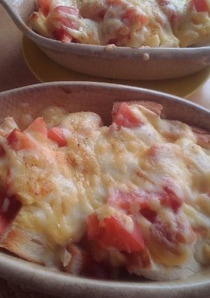 カップスープでパングラタン-レシピのメイン写真
