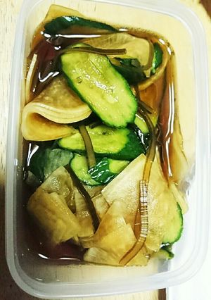 あり物で漬物-レシピのメイン写真