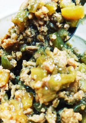 茄子の肉味噌❤油味噌-レシピのメイン写真