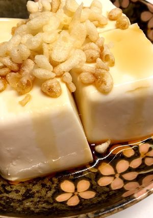 我が家の定番！あげ玉deサクとろ冷奴-レシピのメイン写真