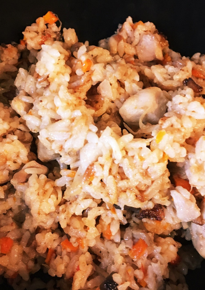 炊飯器で作るパエリアっぽい洋風炊込みご飯-レシピのメイン写真