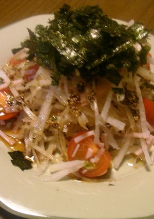 ゴマが香ばしい醤油ベースのドレッシング-レシピのメイン写真