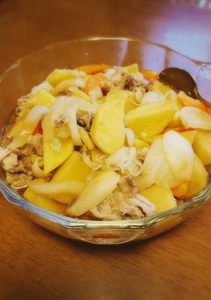 レンジで簡単♡肉じゃが-レシピのメイン写真