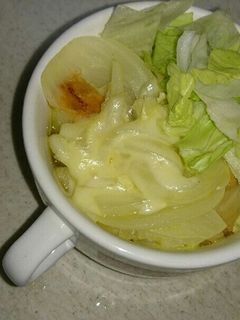 オニオン&レタスグラタンスープ-レシピのメイン写真