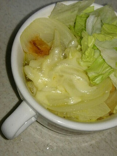 オニオン&レタスグラタンスープ-レシピのメイン写真