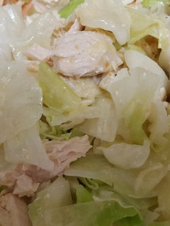 キャベツとササミの味噌マヨネーズサラダ-レシピのメイン写真