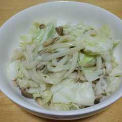 รูปของ 簡単 創味シャンタン風味 焼きうどん