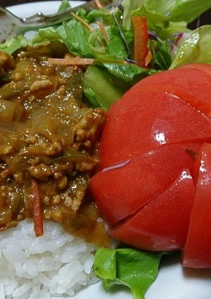 野菜たっぷりキーマカレー-レシピのメイン写真